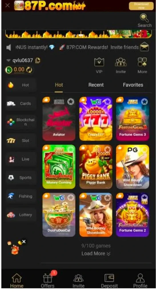 87P Game Download