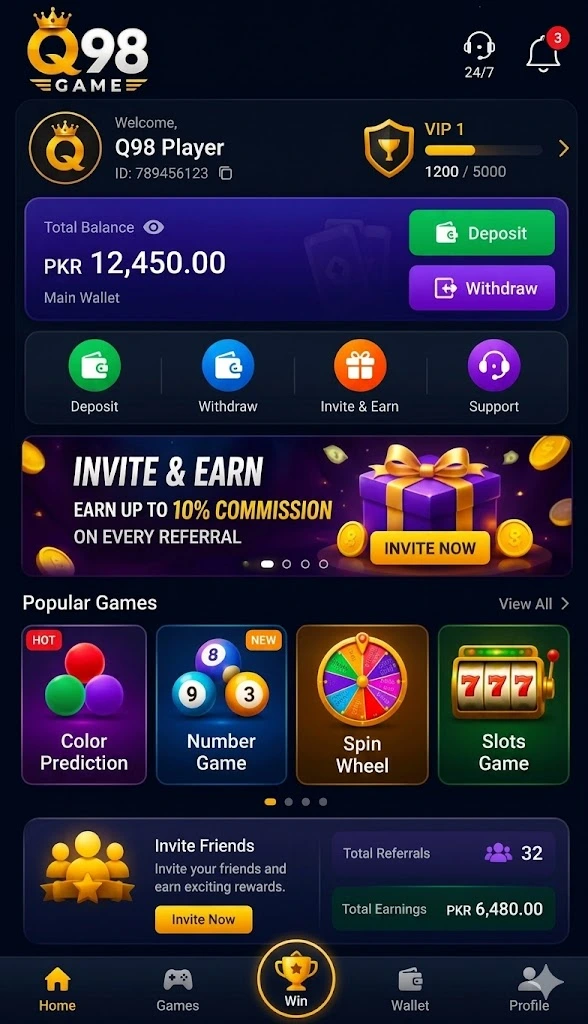 Q98 Game